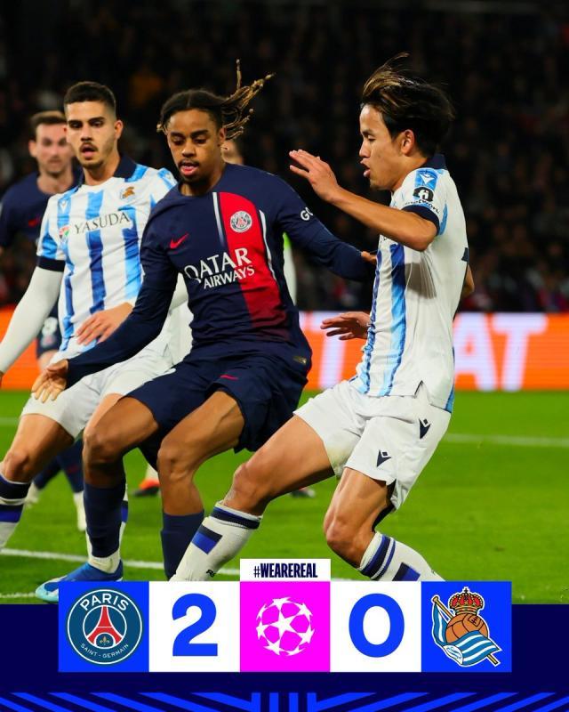 yl7703永利-王勤伯：巴黎球星能力决定比赛，皇家社会梦醒时分